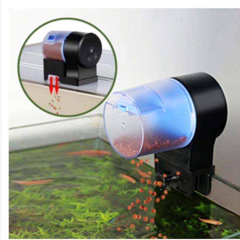 Household Fish Tank Food Dispenser Aquarium Automatic Feeder AK-01J/AK-01S Intelligent Timing Fish Food Feeding Machine