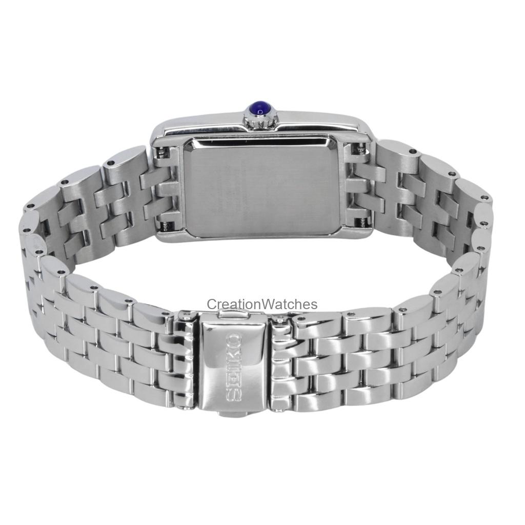 Seiko Classic Stainless Steel White Dial Quartz SWR083P1 Women's Watch