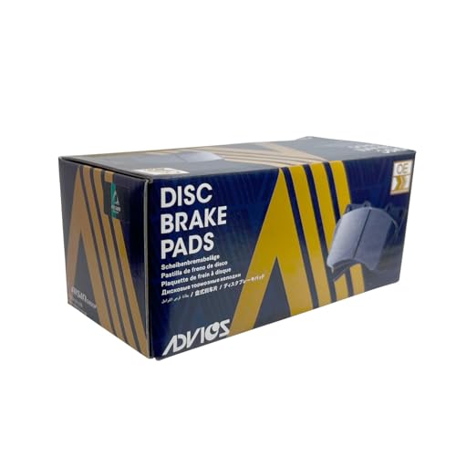 ADVICS Brake Disc Pads, Compatible Genuine Part Number 04466-22220, Crown Rear SN189