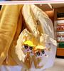 Crayon Shin-chan Magnetic Sticker & Couple Pendant Doll Keychain Set