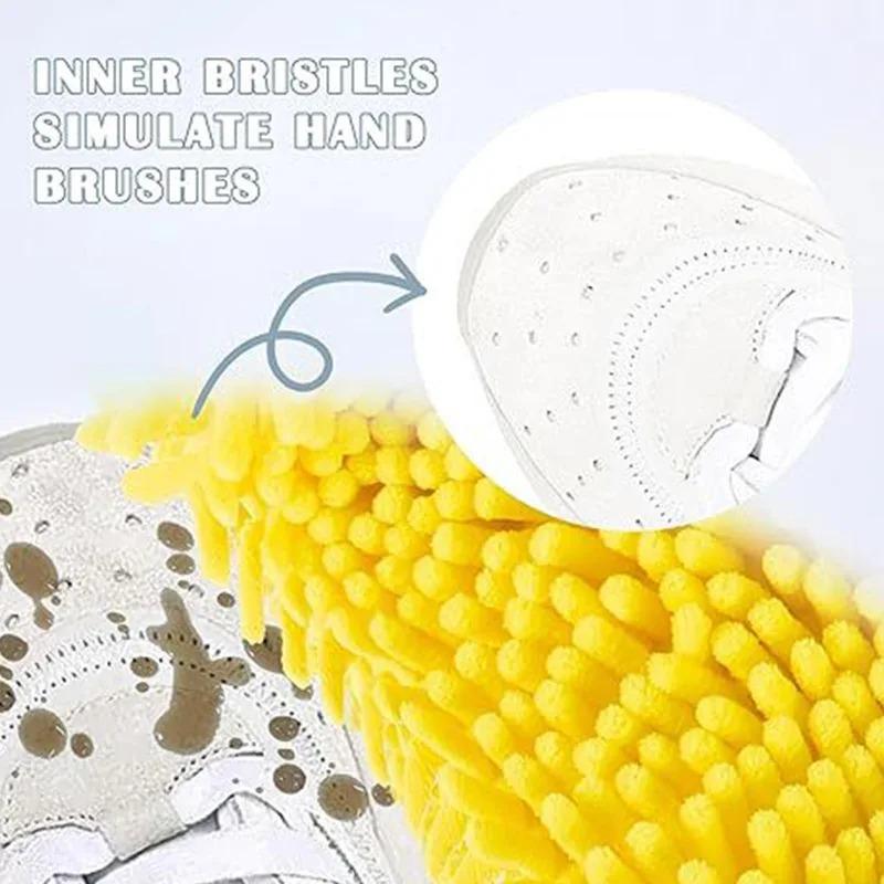 Washing Shoes Bag Padded Net Laundry Shoes Protector Fluffy fibers Polyester Sneaker Washing Friendly Laundry Bag Drying Bags