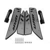 CNC Aluminum Foot Pegs for Haojue UHR150 - Anti-fall, Anti-slip Plate