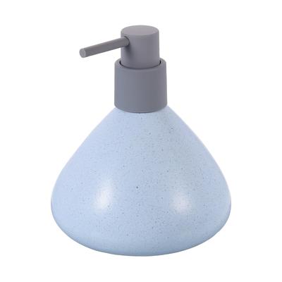 Uxcell Foam Soap Dispenser Ceramic Foam Soap Pump for Bathroom Blue 450ml/15oz