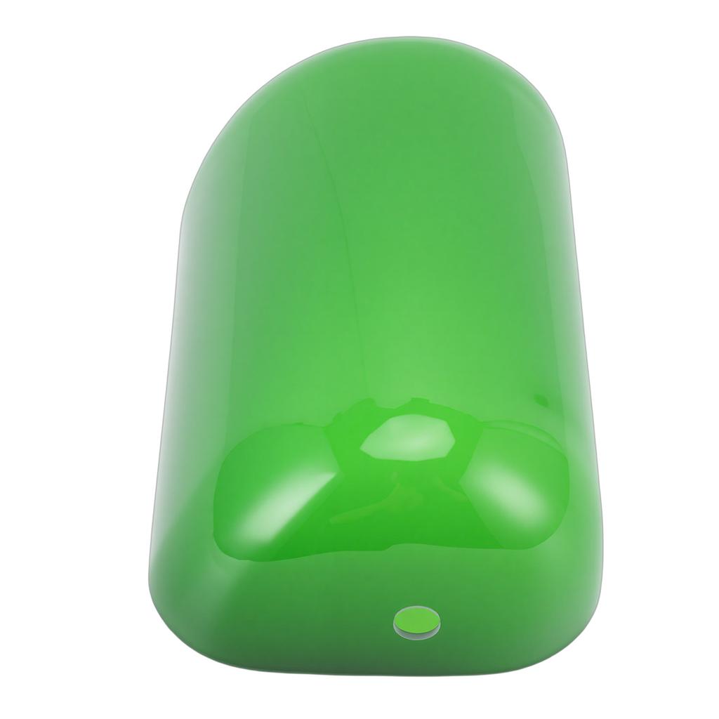 Glass Lamp Shade Green Vintage Desk Lamp Replacement Shade High Light Transmittance for   Decor Glass Material 8.86x5.31x2.95in