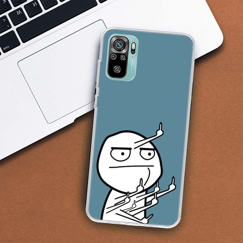 Zabawny mężczyzna niż środkowy palec etui na telefon dla Xiaomi Redmi 12 12C 10 10C 10A 9T 9C 9A 9 8 8A 7 7A 6 6A K20 K30 K40 Pro S2 Fundas