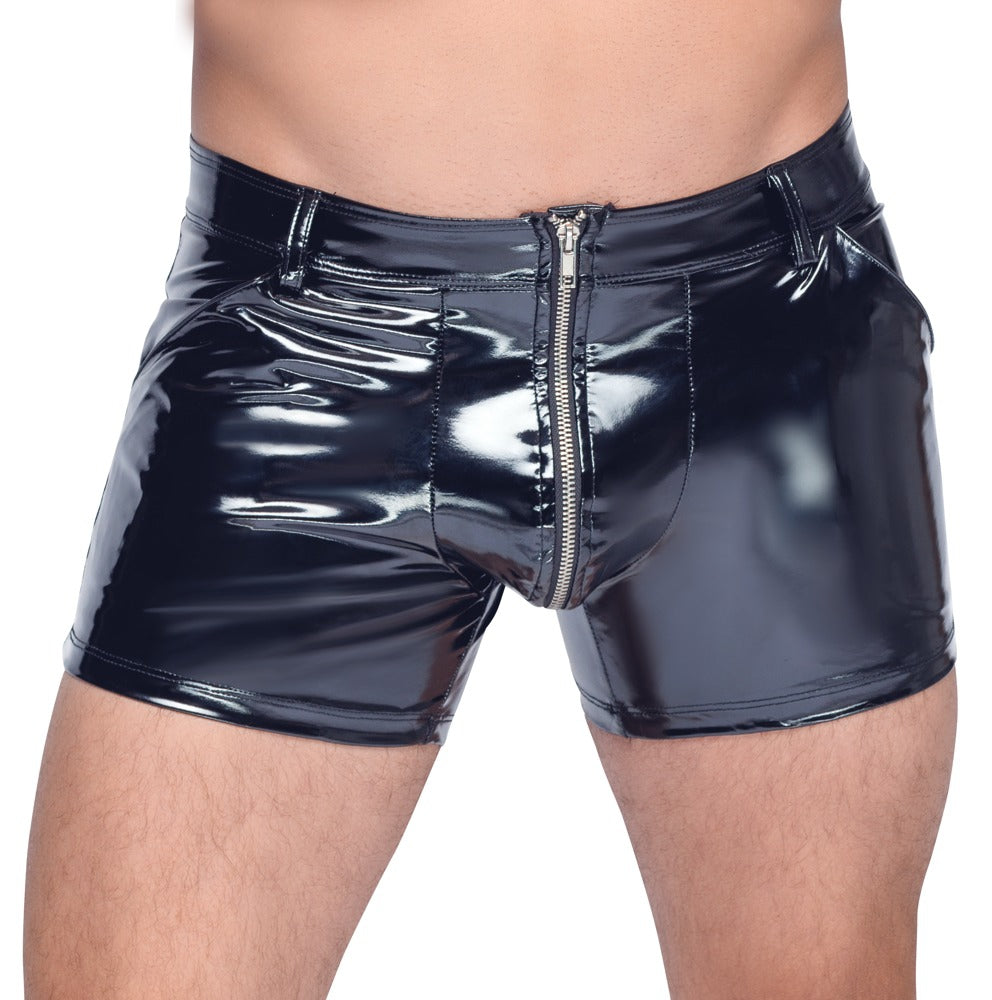 Short VINYL BOUNT Noir - Black Level Men - Boxer Sexy