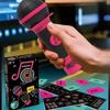 Microphone Singing Karaoke Game Answer Cards Family Interactive Game Tabletop