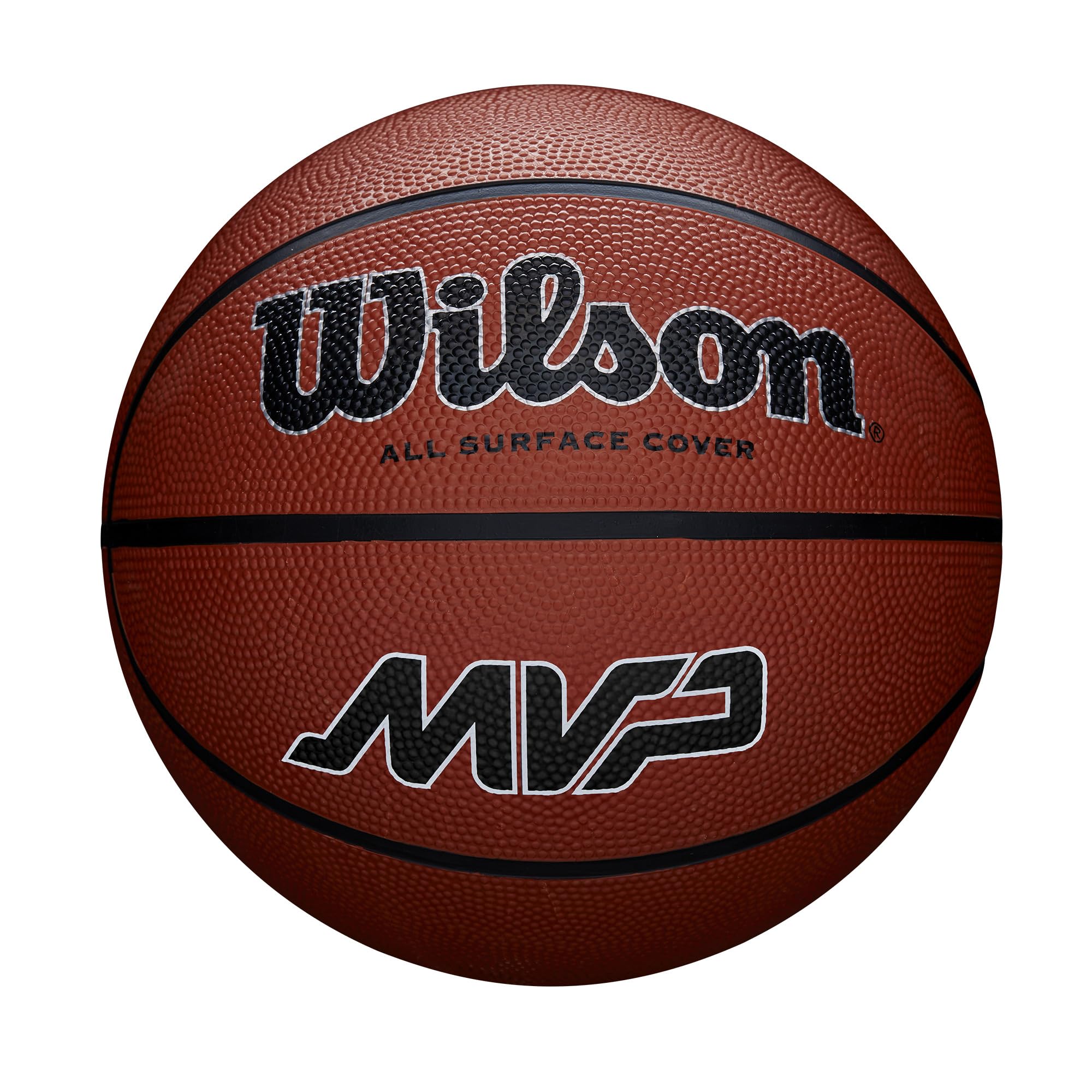 Wilson MVP Brown Size Outdoor WZ3018703XB5 Basketball, Rubber, 5, Use, коричневый