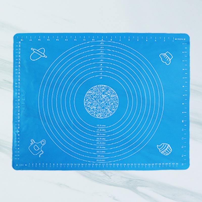 Non-Stick Silicone Baking Mat for Pastry, Dough Rolling, and Kneading - Ideal for Cookies and Pies - Kitchen Tool with Scale for Holiday Baking