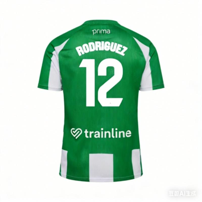 2026 Real Betis Leisure Outdoor Sports Fast Drying Breathable Adult and Children's Same Style Football T-shirt - Parent Child