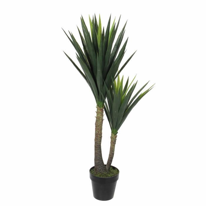 Plantes Artificielles - Mica Decorations - Yucca - H120 Cm - Ø70 Cm - Vert
