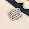 Korean Fashion Portable Hair Hoop For Women Foldable Headband With Anti Slip Designs And Faux Pearls Decoration