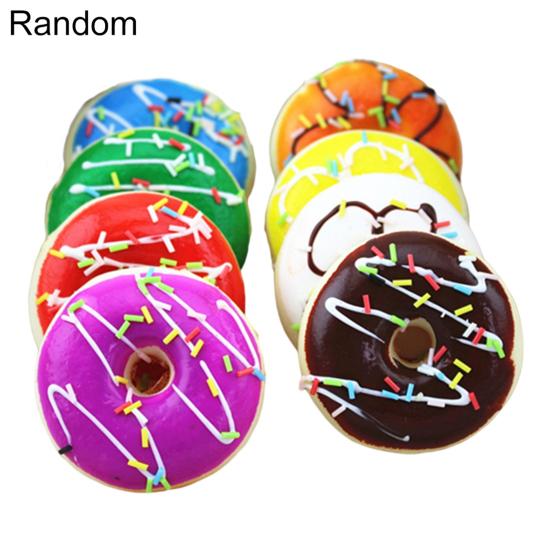 

Имитация Пончика Игрушка-мялка Медленно Поднимающаяся Детская Взрослая Снятие Стресса Сквиши Декор