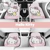 Hellokitty Car Foot Mat Filiform Pad Single Piece Neutral Protective Car Non Slip Carpet Foot Mat Anti-Dirty Mat