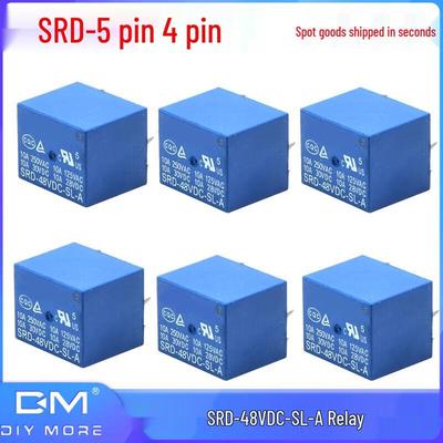 Universal Multi-Voltage 4/5-Pin DC Relay