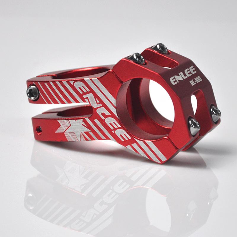 ENLEE Grenzüberschreitend, Mountainbike Lenkerständer, Hohl-Riser, Downhill Lenkerständer 31,8 * 45 mm Kurzer Lenker-Riser
