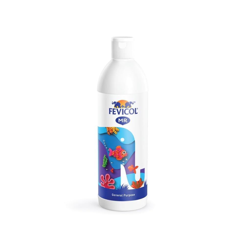

Fevicol MR Craft Glue 500 GM Multi Surface Adhesive for DIY Art & Craft, School Projects, Kids & Students Easy Use