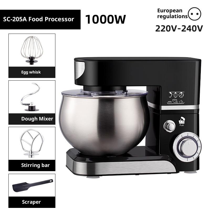 

Миксер Вертикальный миксер Домашняя кухонная машина Настольный венчик для яиц 1000W EU plug