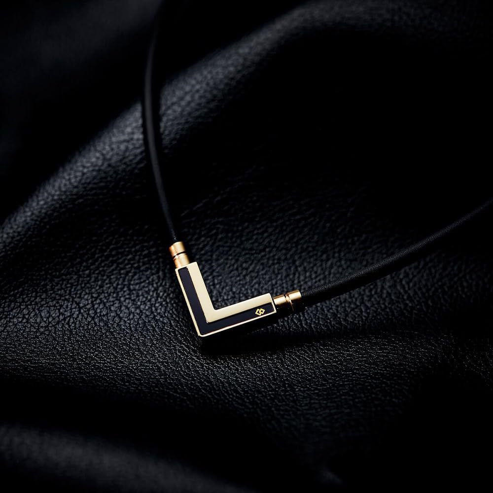 Colantotte TAO Necklace VEGA NEXT Classic Gold x Black L ABARK52L (47cm)