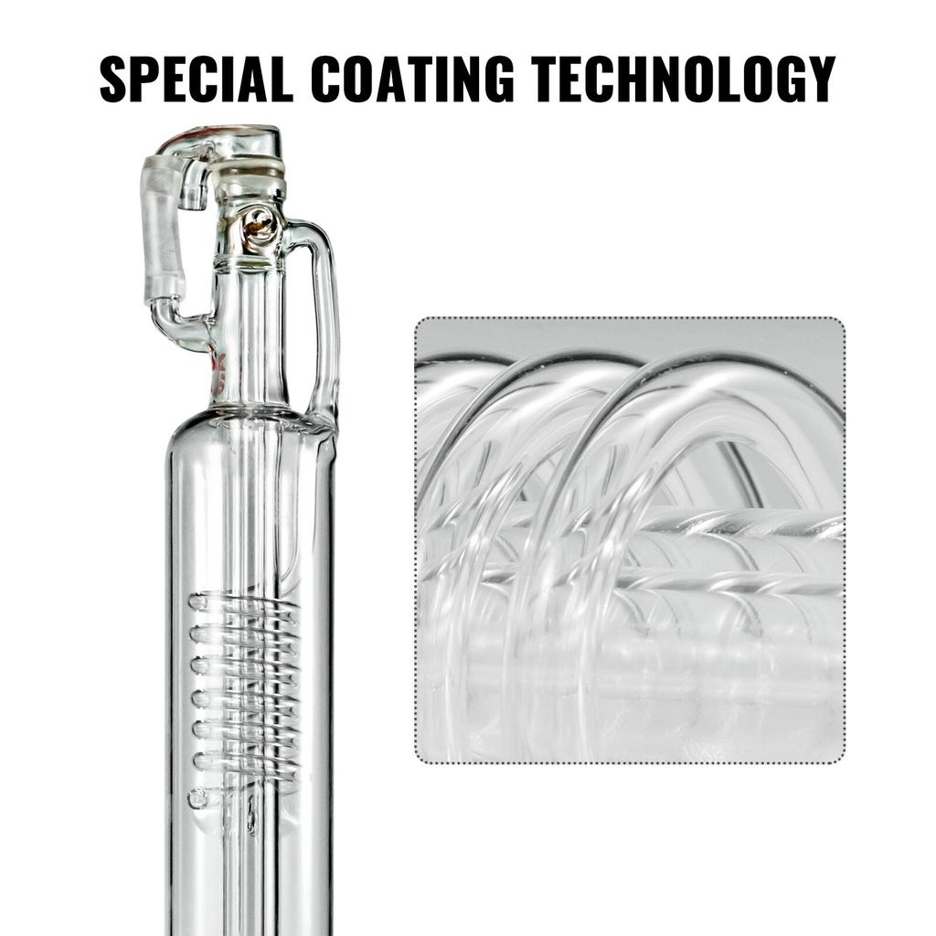 CO2 Laser Tube for Laser Engraving Cutting Engraver Machine 40W 700mm × 50mm