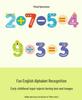 Magnetic Alphabet & Number Stickers for Kids - Educational Refrigerator Teaching Aids