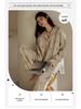 Rou Shan Women's Pure Cotton Gauze Long Sleeve Pajamas - 2025 High-End Spring/Autumn Homewear Set