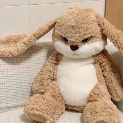 Wütendes Kaninchen Plüschtier Langohrkaninchen Plüschtier Kawaii Kaninchen Plüsch Kinderspielzeug Kinder Geburtstagsgeschenk Weihnachtsgeschenk