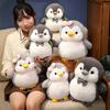 Soft Fat Penguin Plush Stuffed Toy Cute Couple Penguin Fur Doll Toy Home Decoration Toy Birthday Gift High Quality