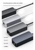 2.5G USB-C Network Card, 3.1 to 2.5G Ethernet Adapter, 2500M High-Speed Data Transmission.