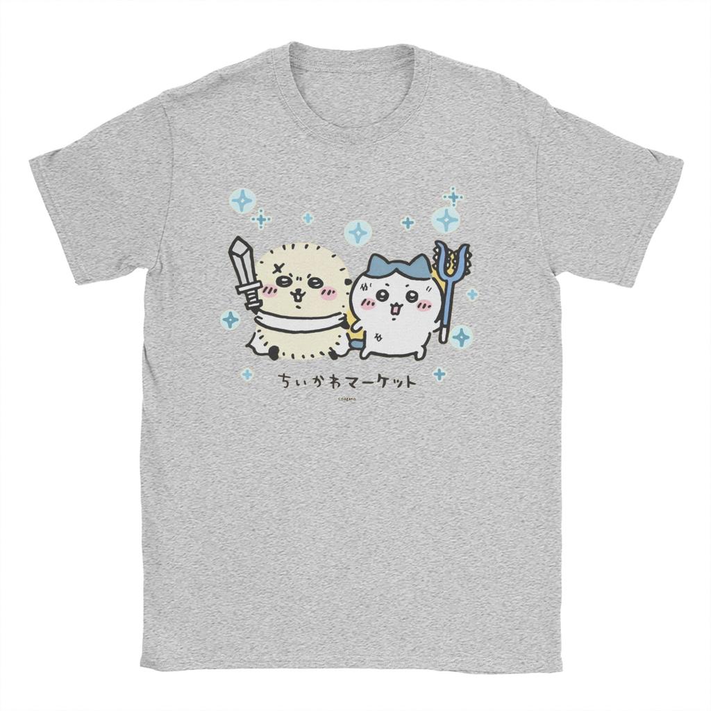Japanese Carton Anime Men Women New Arrival Rakko Chiikawa Tee T Shirt Cotton Tshirts Birthday Gift Clothing