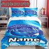 3pcs Duvet Cover Set (1*Duvet Cover + 2*Pillowcase, Without Core), Custom Name Manchester City FC Pattern Bedding Set, Home Bedroom Decor Gift