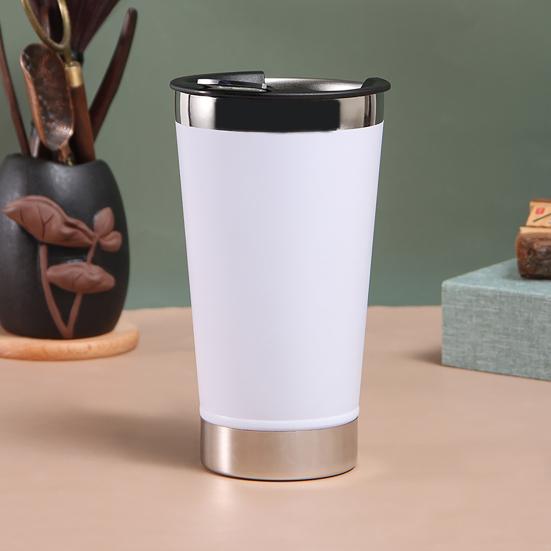 480ml Vacuum Cup Lidded Insulated 20oz Portable Thermal Cup Mug Daily Use