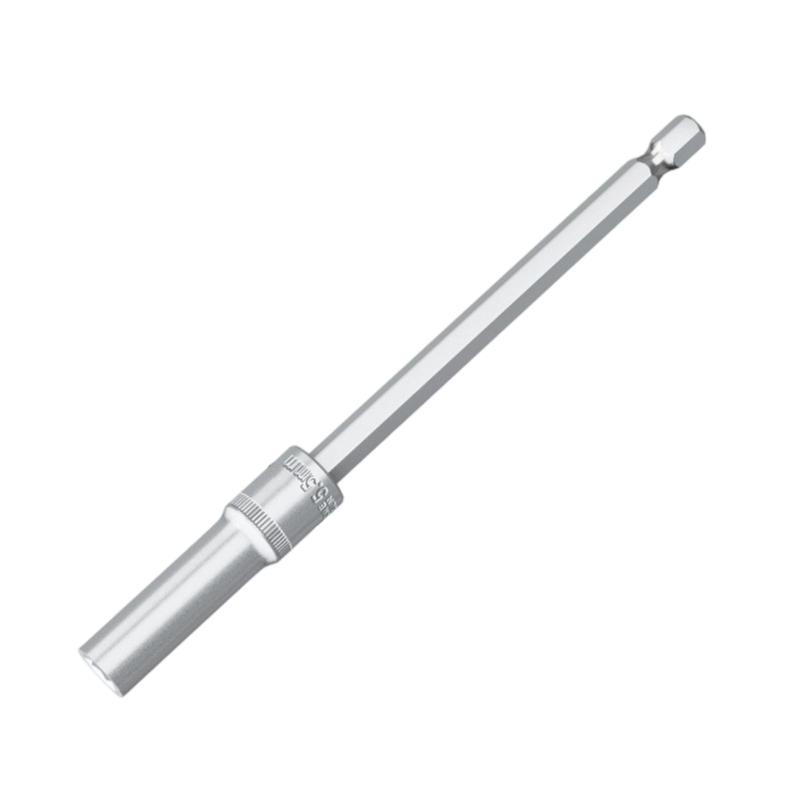 Extra Long Socket Wrench 4-14mm Hex Bit Socket Nut Driver for Screwdriver Easy Installation and Mechanical Repairs Tool