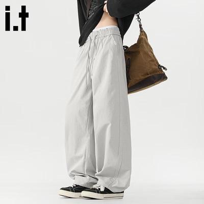 Fingercroxx Herren Freizeit Locker Gerade geschnittene Hose