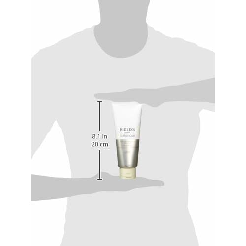 SALON STYLE KOSE Biolis Botanical Esthetique Infusing Hair Pack (Smooth) (Smooth and curly) Frizz Dry Damage Care Treatment Rose & Muguet 200g (x 1)