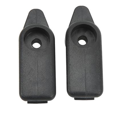 Paar Auto Sonnenblendenclip Halterungshalter Schwarz 10411051 Ersatz für Corvette C5 1997?2004