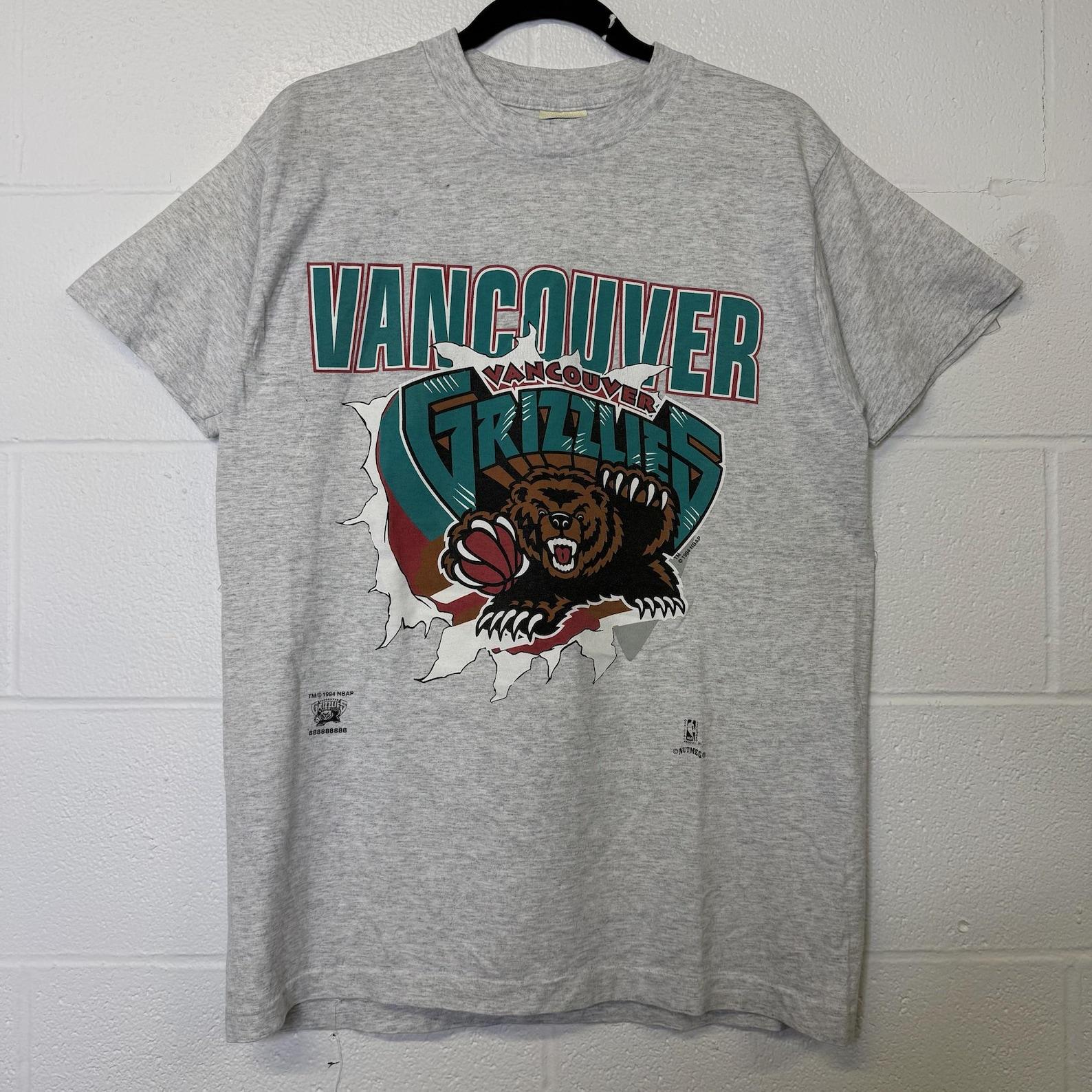 1994 Vancouver Grizzlies NBA Basketball T shirt Sz L (B2940) 3XL