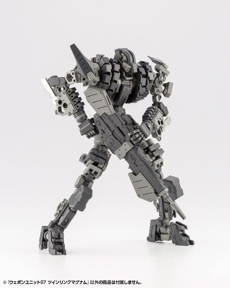 Kotobukiya M.S.G Modeling Support Goods Weapon Unit 07 Twin Link Magnum, Approx. 110mm In Length, Non-Scale Plastic Model