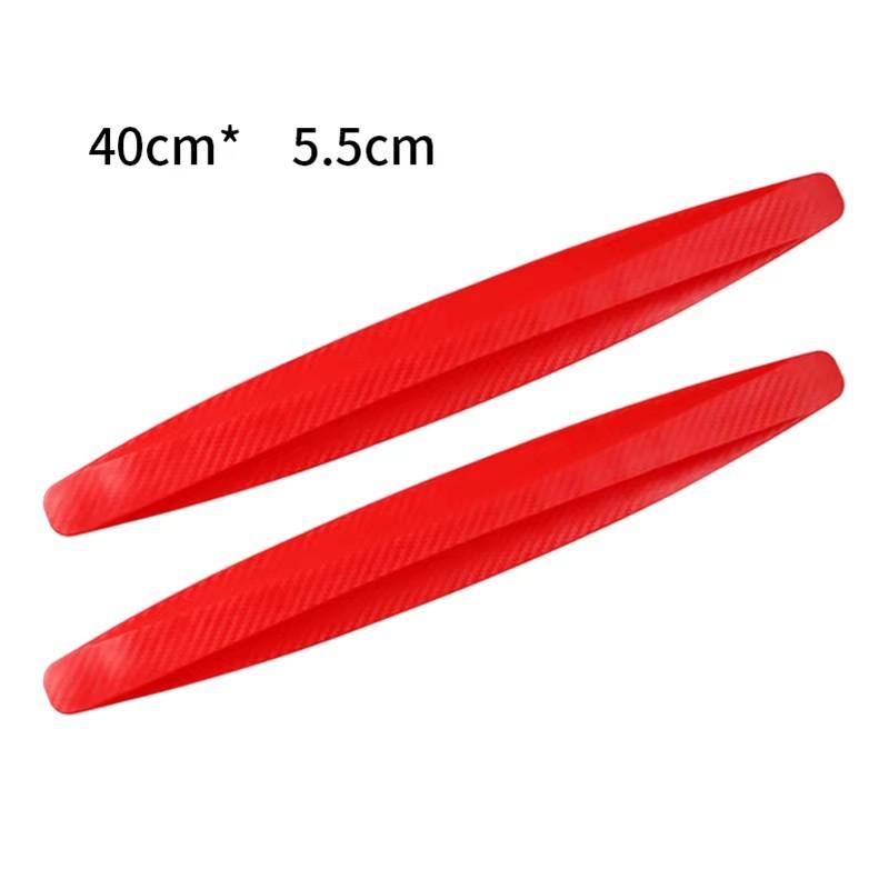2/4pcs Car Bumper Protector Strip Guard Corner Protection Strips Scratch Protector Crash Blade Anti-collision Auto Accessories