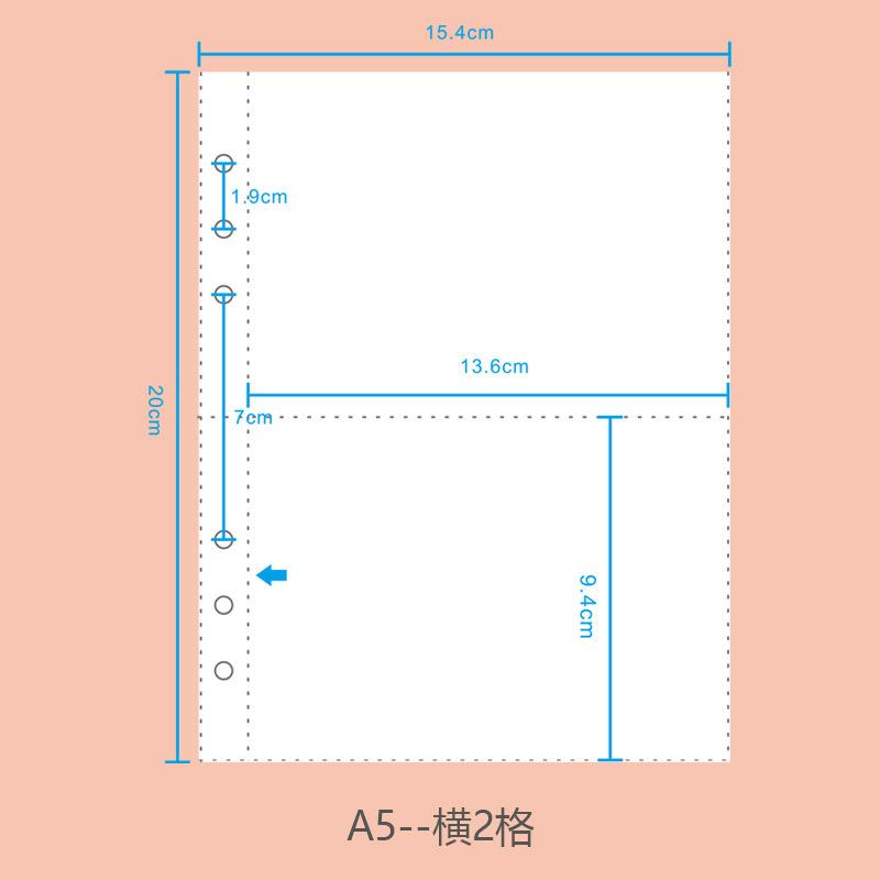 A5 A6 Daisy Binder Photo Card Collection Book Postcard Organizer Diary Notebook School Stationery