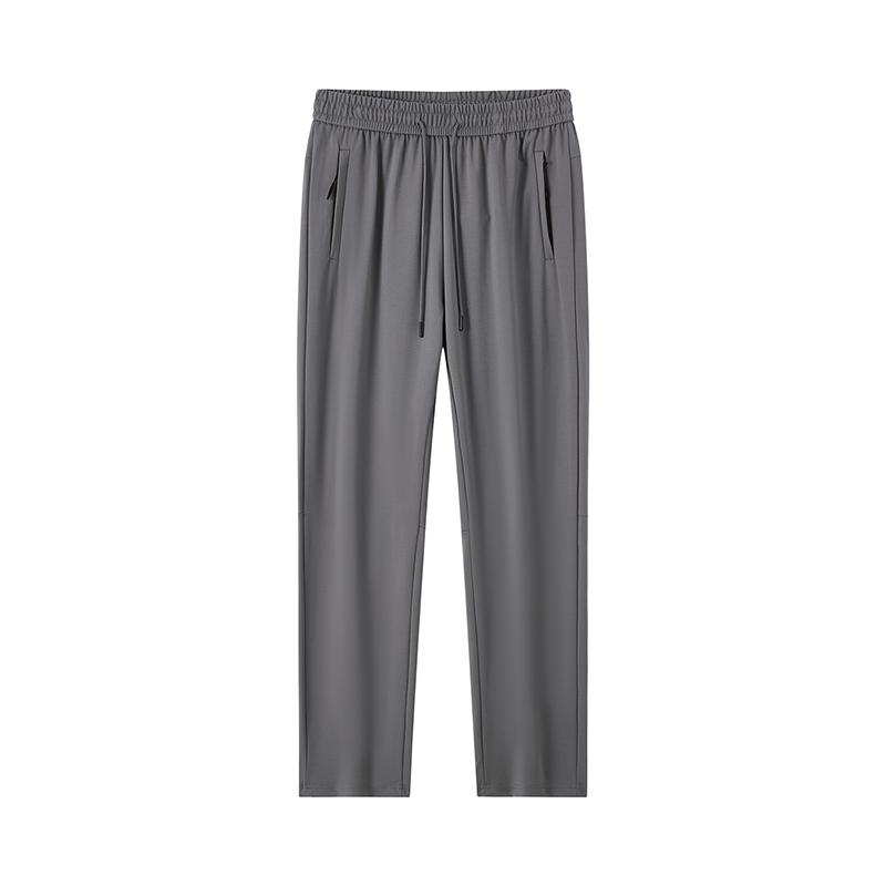Men's Elastic Drawstring Casual Versatile Long Pants for Spring and Autumn, Plus Size Pants