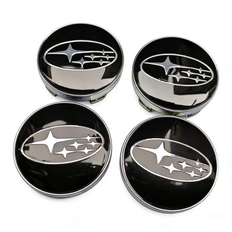 For Subaru Impreza Forester Crosstrek Outback XV WRX Legacy STI Ascent Mpreza B 4Pcs Rim Center Caps Car Wheel Hub Replace Cover bnd1