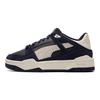 Puma Slipstream Fabric Leather Casual Low-Top Sneakers Unisex Sneakers Black Navy-Blue 392108-04