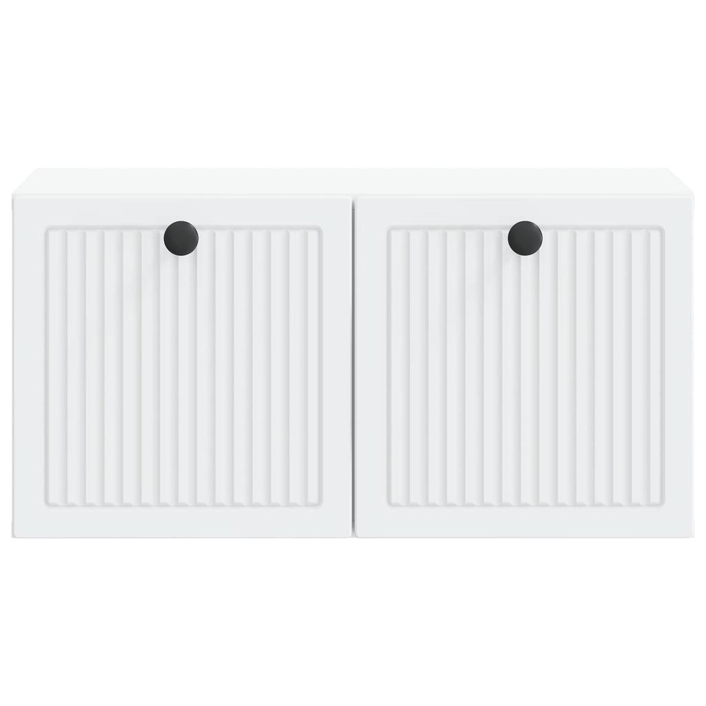 Wall Mounted TV Cabinet White 59.5 x 31 x 30 cm Particleboard