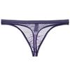 Thong Tangas Mesh Men's Underwear Sexy Breathable T-Back Thong Underpant Sezy Lingerie G-String