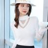 Treamon Dam Mock Neck Mesh Långärmad Baslager Topp