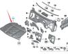 BMW 5 Series F10/F18 Front Bumper Hood Cotton Pad (51486989301)