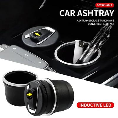 1 PC New Car Ashtray Garbage Coin Storage Cup Container Cigar Ash Tray For Cruze Lacetti Captiva SS Z71 Equinox Sonic