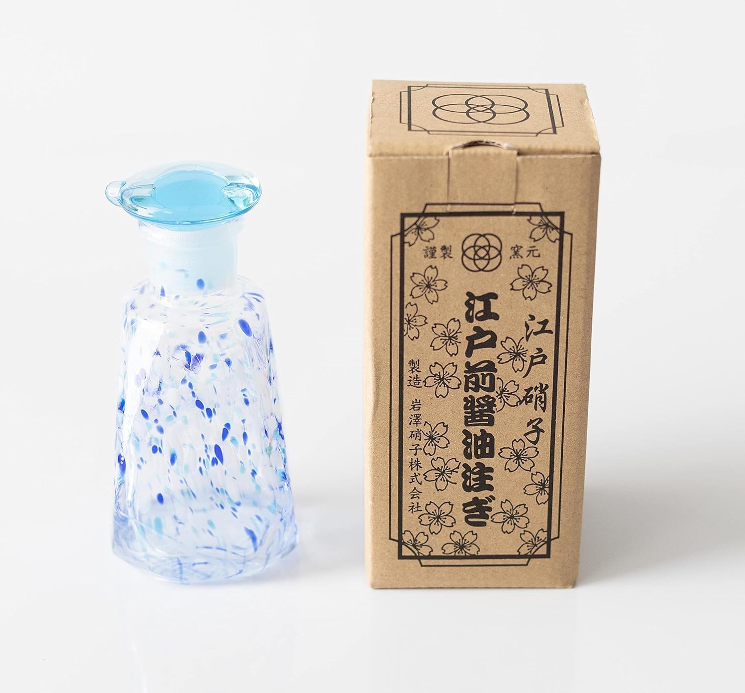 

Iwasawa Glass Edomae Soy Sauce Pourer (Large) Color: Blue