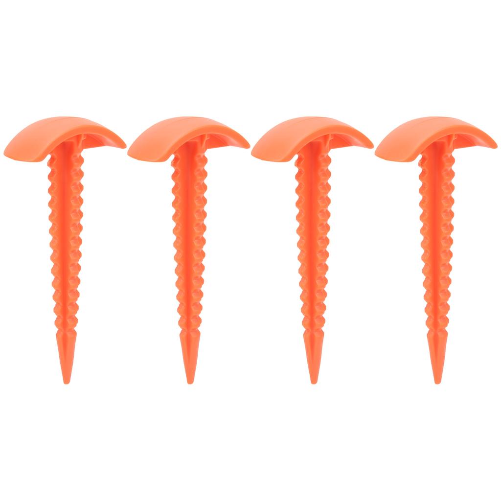 4pcs Plastic Drone Apron Landing Pad Ground Nail Set Support Fixed Rod Windproof Nail